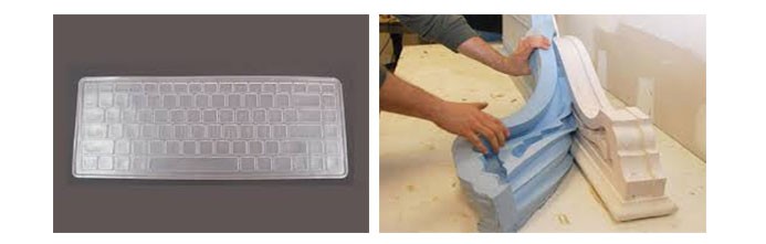 硅膠電腦鍵盤防塵罩與液態硅膠成型模